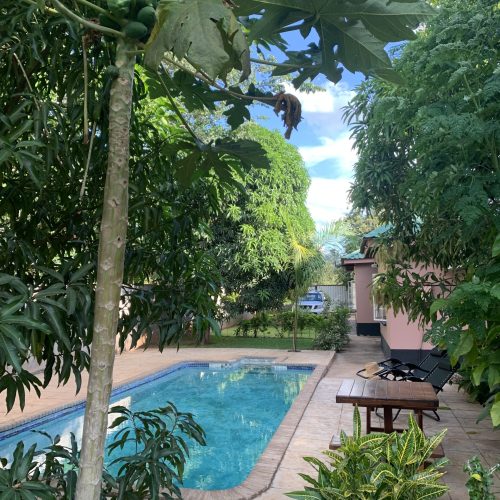 Hungwe House Pool Area