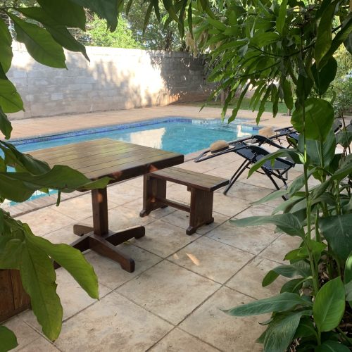 Hungwe House Pool Area 2